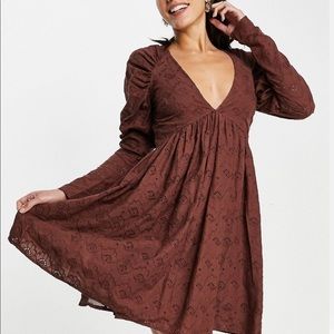 ASOS Tall babydoll mini dress - NWOT